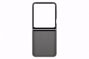 PF741TJEGWW silikoninis dėklas Samsung Galaxy Flip6, pilkas