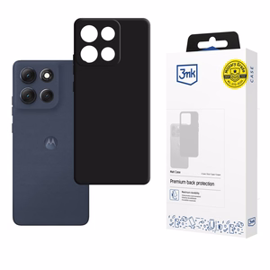 3mk Matt Чехол для Motorola Moto G86 - чёрный