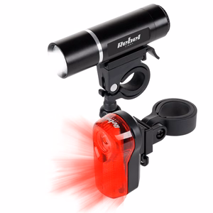 Rebel bicycle light set