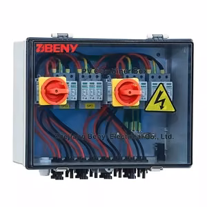 PV DC Combiner Box, 4 Inputs / 4 Outputs, 1000 V, IP66