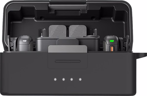 PULUZ silikoninis įkrovimo dėklas su apsaugine danga DJI Mic 3 (juodas)