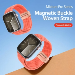 DUX DUCIS MIXTURE PRO elastinė pyninė juosta Apple Watch 38/40/41 mm rožinė