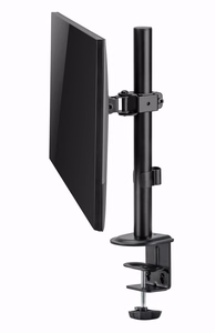 Gembird MA-D1-02 monitoriaus laikiklis arba stovas 81,3 cm (32") Stalas Juoda