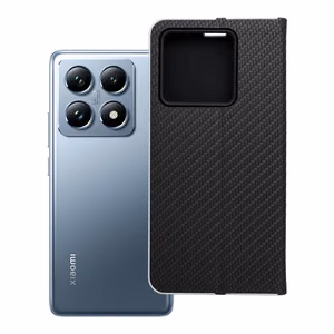 LUNA Book Carbon dėklas telefonui Xiaomi 14T juodas