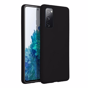 Чехол для Samsung S20 FE / S20 FE 5G силиконовый черный
