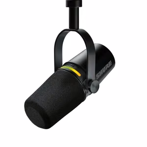 Shure MV7+ – USB-C / XLR tinklalaidžių mikrofonas