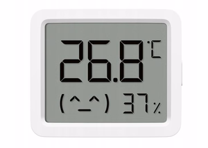 Xiaomi Smart Temperature and Humidity Monitor 3 Mini QBH4312GL – kompaktiškas temperatūros ir drėgmės matuoklis, baltas