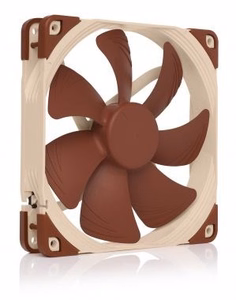 Noctua NOC-NF-A14-ULN kompiuterio aušinimo komponentas Kompiuterio korpuso ventiliatorius 14 cm smėlio, rudas 1 vnt.