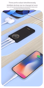 Išorinė baterija Power Bank Dudao K12 22.5W 10000mAh juoda