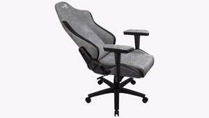 Aerocool Crown AeroSuede Universali kompiuterinių žaidimų kėdė Paminkštinta sėdynė Stone Grey