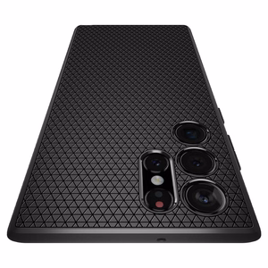 Spigen Liquid Air чехол для Samsung S22 Ultra матовый чёрный