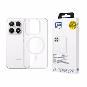 "3mk Armor MagCase" dėklas "Xiaomi 17" - skaidrus