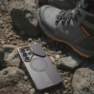 Tech-Protect Kevlar Aura MagSafe чехол для Samsung Galaxy S26 Ultra чёрный оранжевый