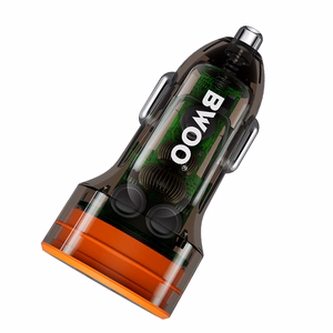 Įkroviklis automobilinis Bwoo (CC85) (1xUSB; 1xUSB-C; 38W)