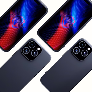 3mk Matinis dėklas Pro Apple iPhone 15 Pro - matinė juoda