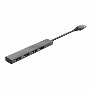 Trust Halyx – USB 2.0-концентратор, 480 Мбит/с, алюминиевый