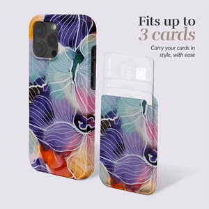 MIO Flowers Magsafe Case Compatible Card Holder