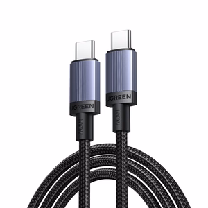 Ugreen USB-C — USB-C PD Кабель 100W 5A 2м — чёрный