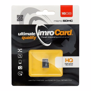Atminties korta IMRO MicroSD 16GB (class10)