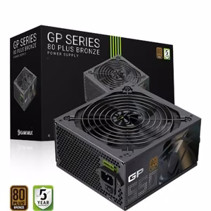 GameMax GP 550B – power supply, 550 W, ATX, 80 PLUS Bronze, non-modular, black