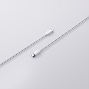 Xiaomi 3A плетеный USB-C – USB-C кабель (1м), белый