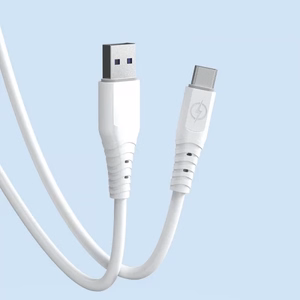 Кабель USB Dudao "TGL3L" белый Type-C 100cm (до 6A)