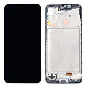 LCD дисплей совместимый с Samsung A165 A16 4G черный с рамкой HQ