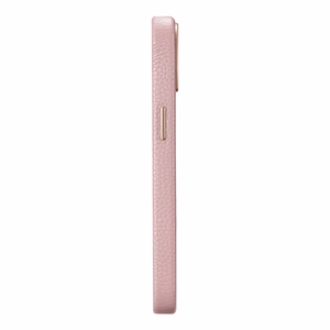 iCarer Litchi Premium odinis dėklas iPhone 14 Plus Magnetinis odinis dėklas su MagSafe Rožinis (WMI14220711-PK)