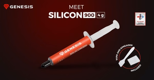 Термопаста GENESIS Silicon 900, 4 г