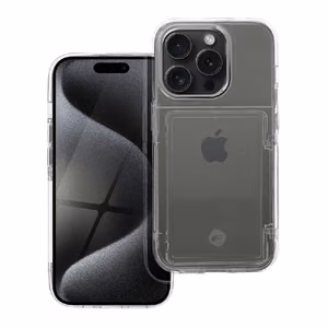 Dėklas Forcell F-PROTECT iPhone 15 Pro skaidrus