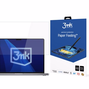 Apple Macbook Pro 16 M1/M2/M3/M4/M5 - up to 17" 3mk Paper Feeling