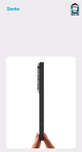 Benks Magnetic Armor Air Grid Kevlar чехол Metal Frame 600D (E050) для Samsung Galaxy S26 Ultra чёрный