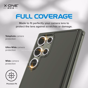 X-ONE Sapphire Camera Armor - for Samsung Galaxy S23/S23 Plus - silver