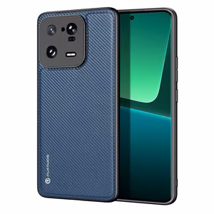 Dux Ducis Fino dėklas Xiaomi 13 Pro su silikoniniu rėmeliu mėlynas
