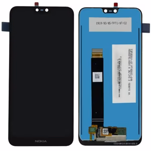 LCD Display Compatible With Nokia 7.1 Black HQ