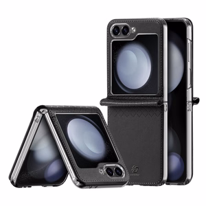 Dėklas Dux Ducis Bril Samsung F741 Z Flip6/F761 Z Flip7 FE juodas