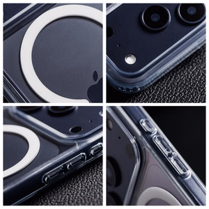 Forcell F-Protect Clear Hybrid Premium Чехол для Samsung S26 Ultra совместимый с MagSafe прозрачный