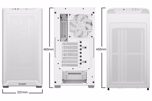 be quiet! PURE BASE 501 Airflow Window Midi Tower baltas