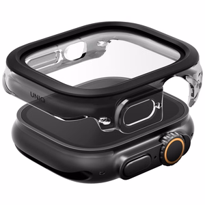 Uniq Voute Tempered Glass Case for Apple Watch Ultra 49mm - Black