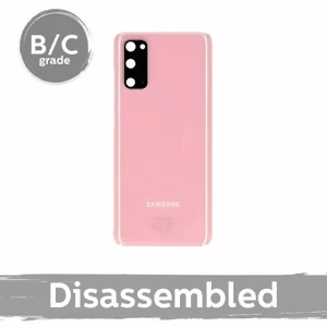 Galinis dangtelis skirtas Samsung G980 S20 / Cloud rožinis / su kameros lęšiu 100% originalus (8/10 išrinktas)