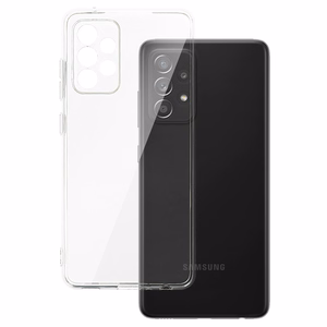 Galinė dėklas telefonui 2 mm puikiai tinka SAMSUNG GALAXY A52/A52S skaidrus