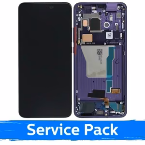 LCD дисплей для Xiaomi Poco F2 Pro с рамкой / Electric Purple / (Service Pack)