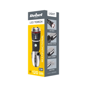 Rebel multifunction flashlight