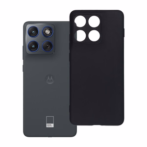 Матовый чехол для Motorola Edge 70 чёрный