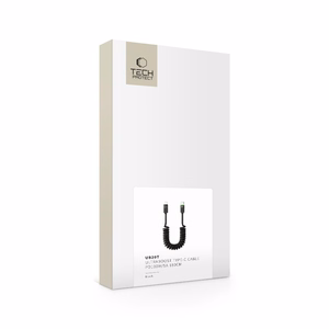 Кабель Tech-Protect UB20T Ultraboost USB-C PD100W 5A 180 см - чёрный