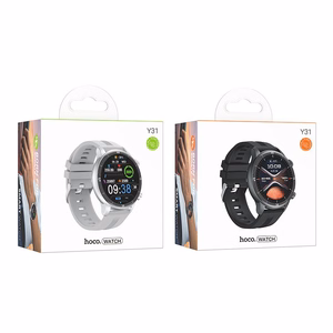 Išmanieji laikrodžiai Hoco Y31 (1,46" TFT IP67) (call vers) sidabriniai