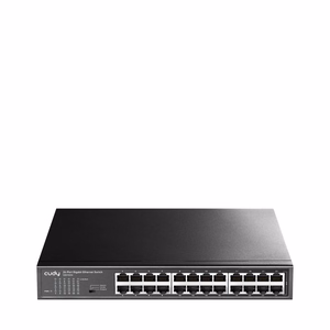 Cudy GS1024 tinklo komutatorius Gigabit Ethernet (10/100/1000) juodas