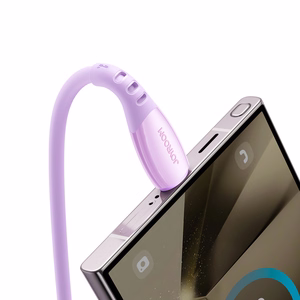 Joyroom S-A59 Vibrant Series 3A кабель USB-A — USB-C 1.2м фиолетовый