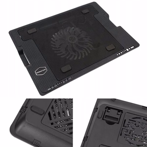 Reach NS0092 Black Laptop Stand with Cooler