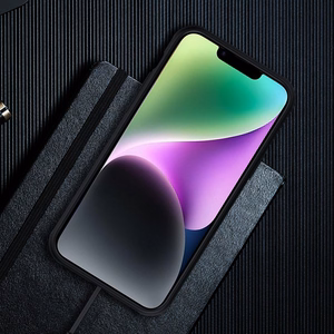 Dėklas Nillkin Super Frosted Shield Pro Magnetic Apple iPhone 14 Plus mėlynas